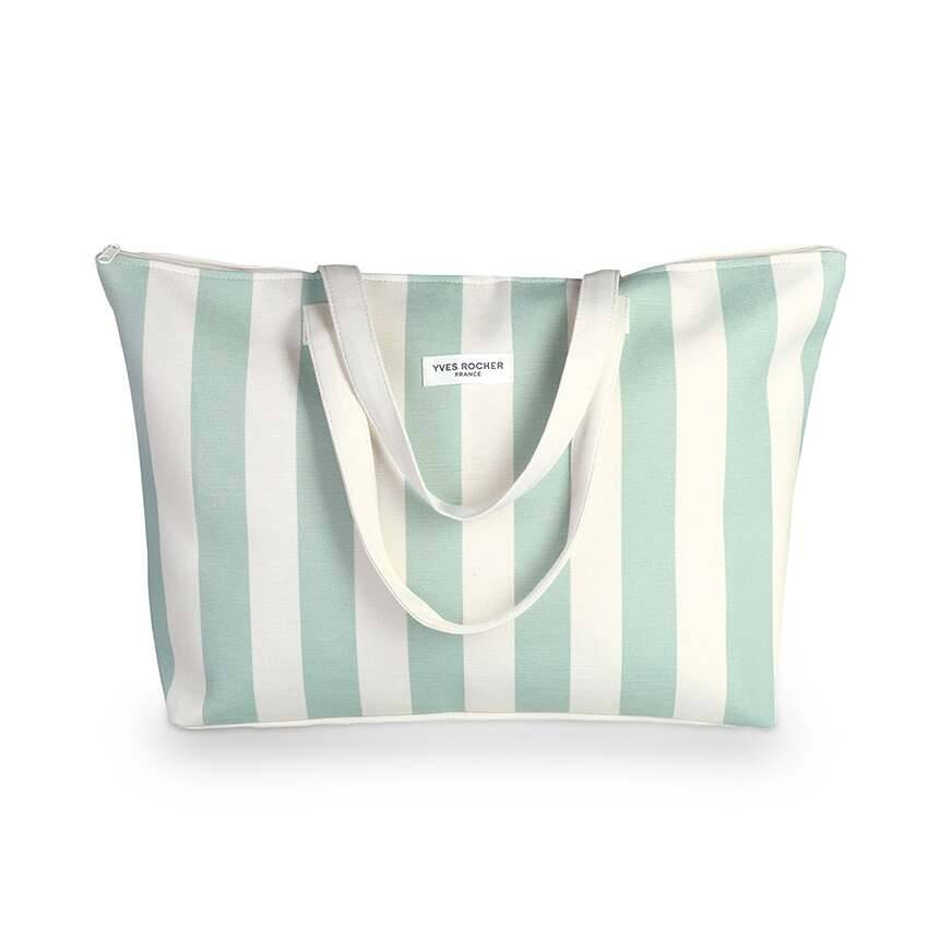 gestreepte strandtas yves rocher