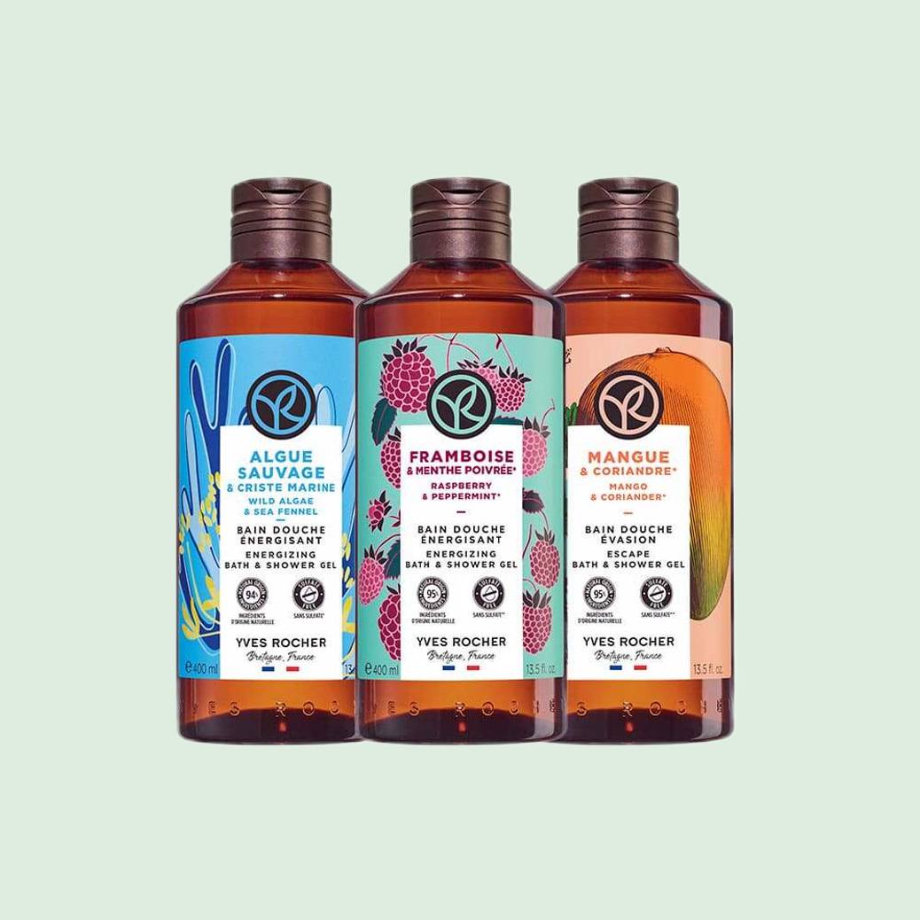 3 Bain de Nature Bad-en Douchegels set