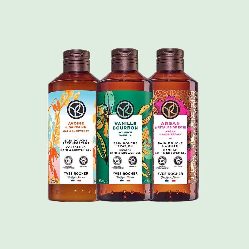 3 Bain de Nature Bad-en Douchegels set