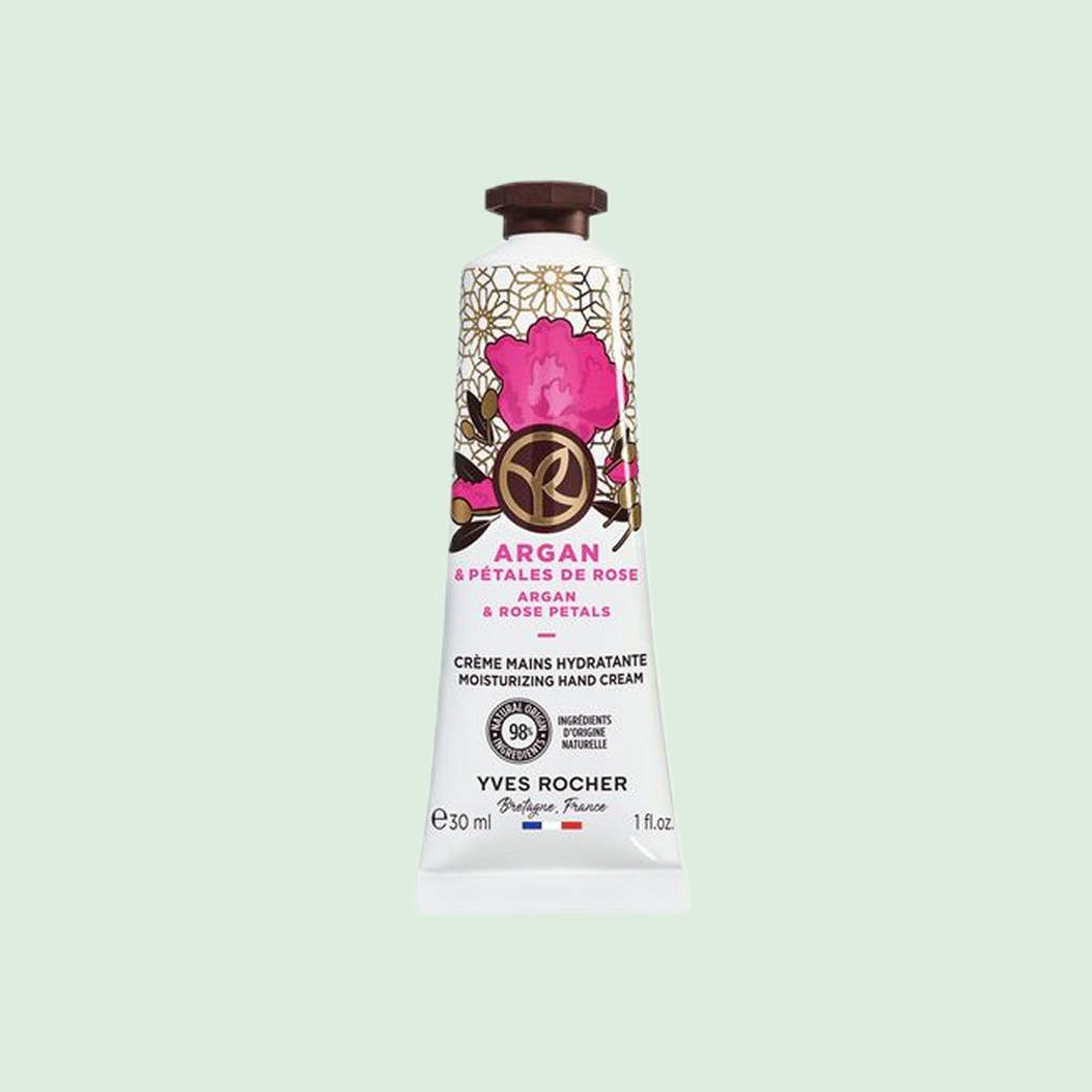 Handcrème Argan & Rozenblaadjes