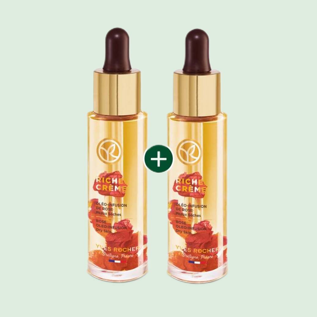 1+1 Serum met een Olie-Infusie van Rozen