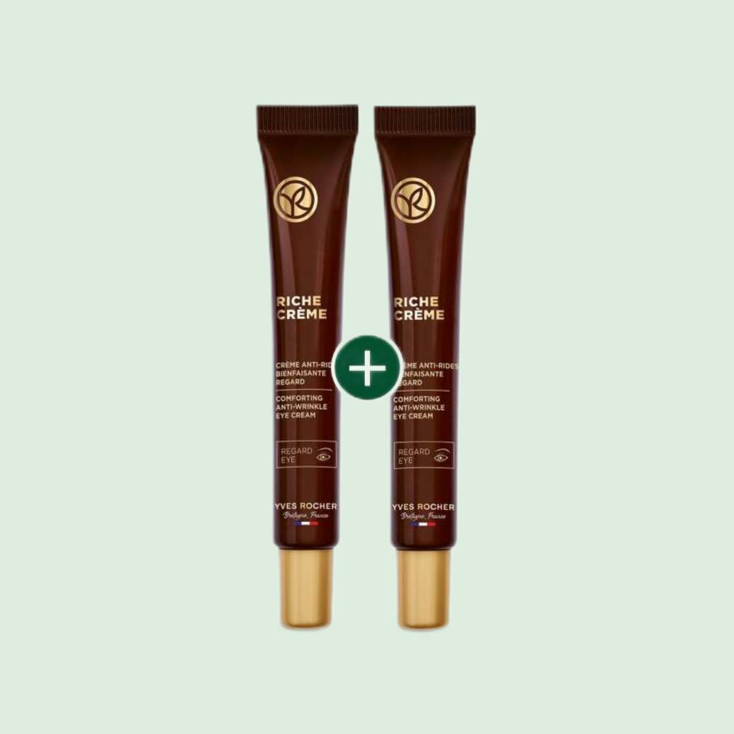 1+1 Weldadige Anti-Rimpel Oogcrème