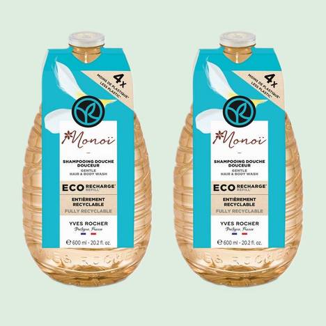 Duo Eco-Refill Monoï Douchegel & Shampoo