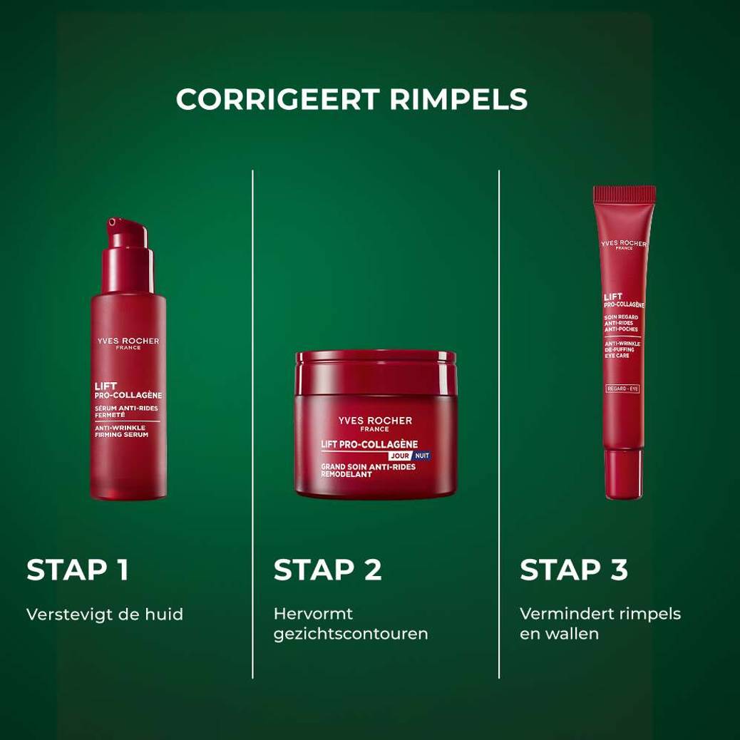 Anti-rimpel en liftend serum